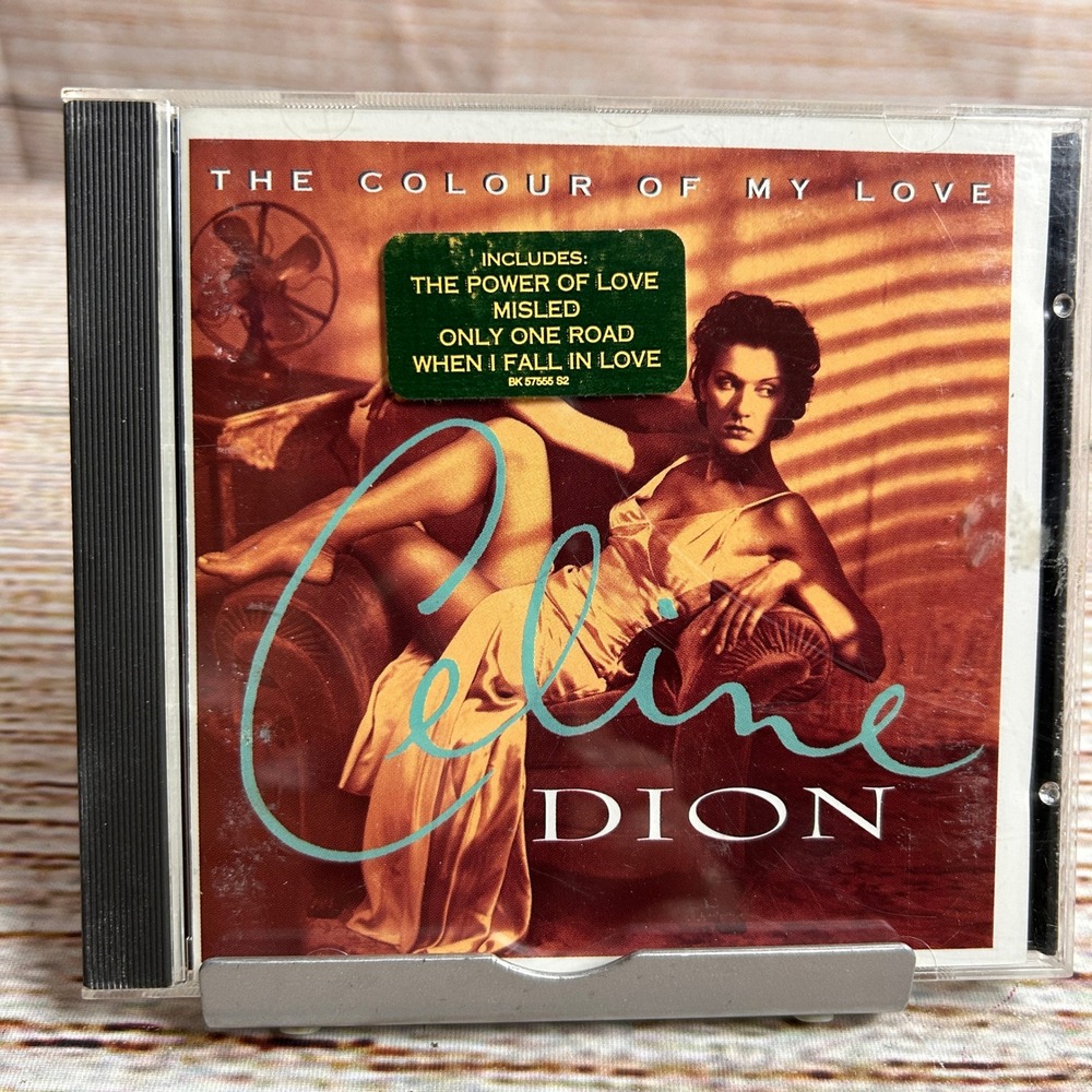 Celine Dion The Colour Of My Love CD 1993 550 Music BK 57555 Power of Love Pop